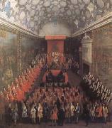 Peter Tillemans Queen Anne at the House of Lords (mk25) china oil painting reproduction